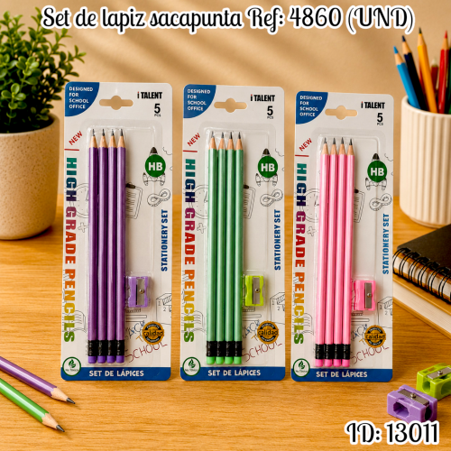 Set de lapiz sacapunta Ref: 4860 (UND)