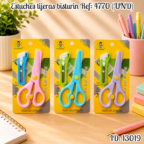 Estuches tijeras bisturin Ref: 4770 (UND)