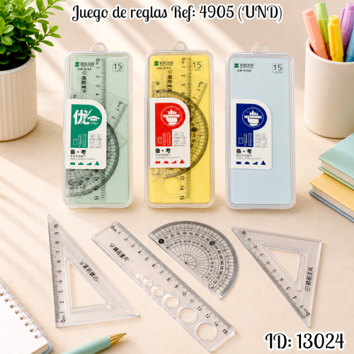 Juego de reglas Ref: 4905 (UND)
