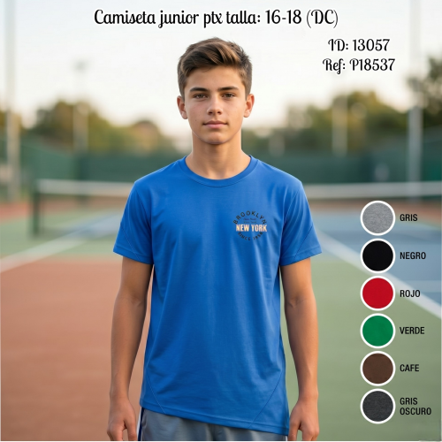 Camiseta junior ptx talla: 16-18 (DC)