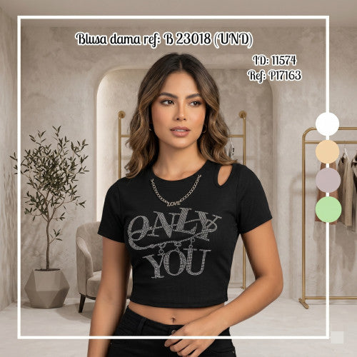 Blusa dama ref: B 23018 (UND)