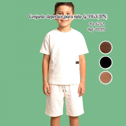 Conjunto deportivo para niño G-9163(UN)