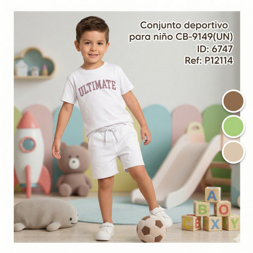Conjunto deportivo para niño CB-9149(UN)