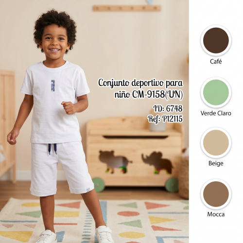 Conjunto deportivo para niño CM-9158(UN)