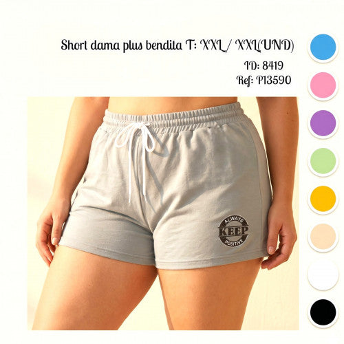 Short dama plus bendita T: XXL / XXL(UND)