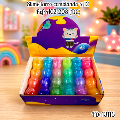 Slime tarro combiando x 12 Ref: AC2-208 (DC)