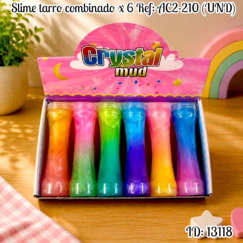 Slime tarro combinado x 6 Ref: AC2-210 (UND)