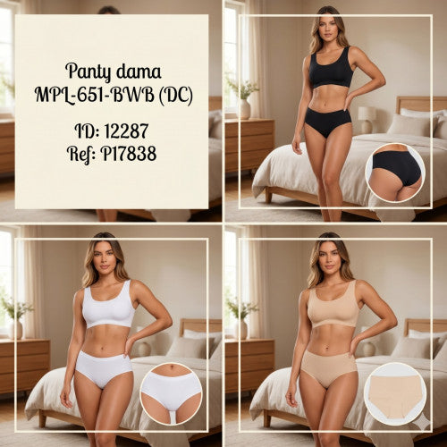 Panty dama MPL-651-BWB (DC)