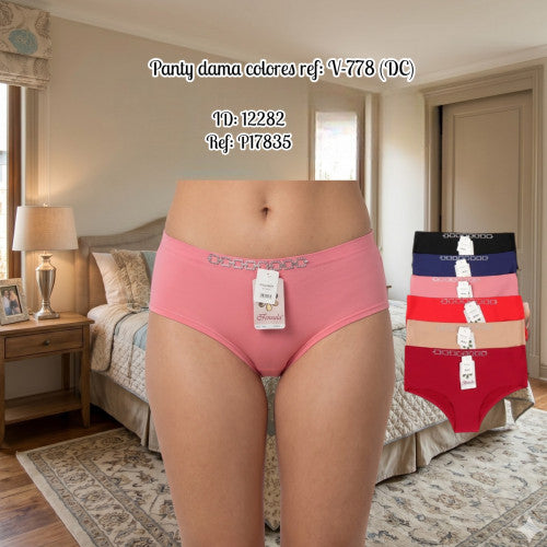 Panty dama colores ref: V-778 (DC)