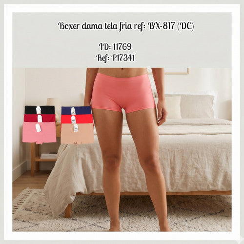 Boxer dama tela fria ref: BX-817 (DC)