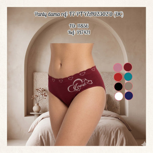 Panty dama ref: F7-PTYZAO2302D (DC)