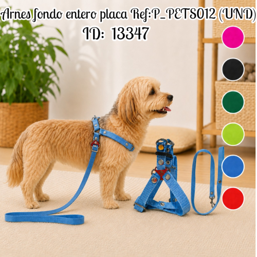 Arnes fondo entero placa Ref:P_PETS012 (UND)