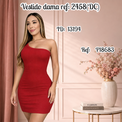 Vestido dama ref: 2458 (DC)