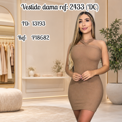 Vestido dama ref: 2433 (DC)