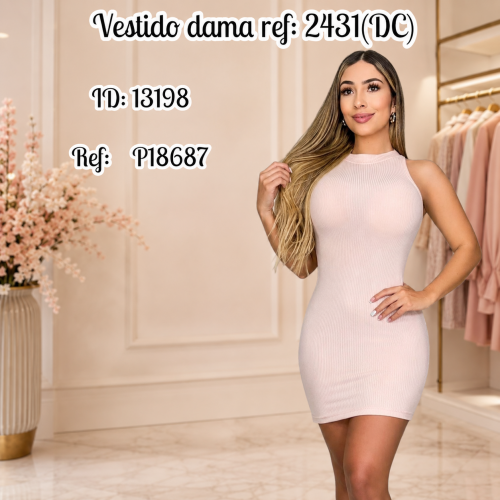 Vestido dama ref: 2431(DC)