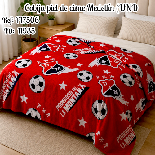 Cobija piel de cisne Medellín (UND)