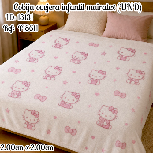 Cobija ovejera infantil (UND)