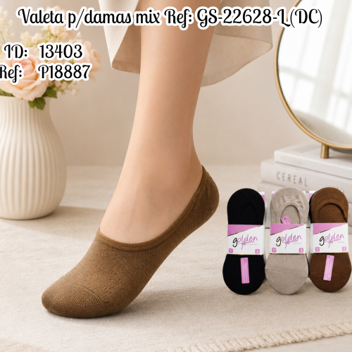 Valeta p/damas mix Ref: GS-22628-L (DC)