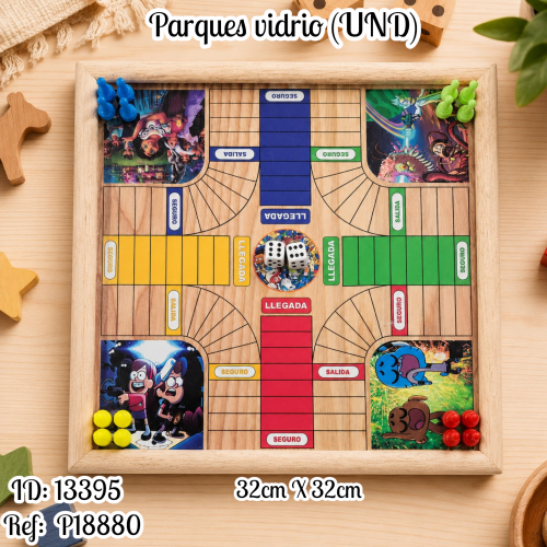 Parques vidrio (UND)