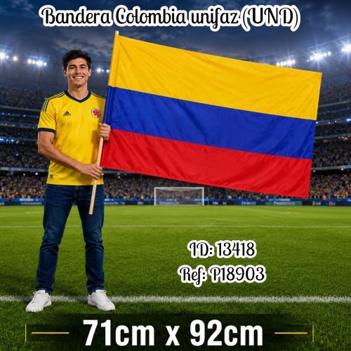 Bandera Colombia unifaz (UND)