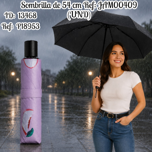 Sombrilla de 54 cm Ref: JAM00409 (UND)