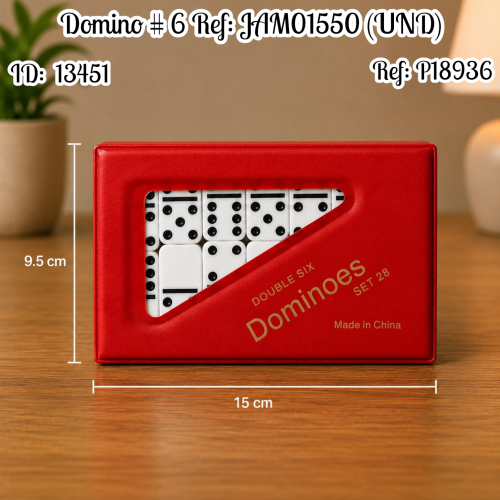 Domino # 6 Ref: JAM01550 (UND)