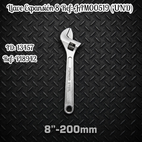 Llave Expansión 8 Ref: JAM00519 (UND)