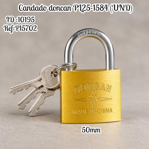 Candado doncan PL25-1584 (UND)