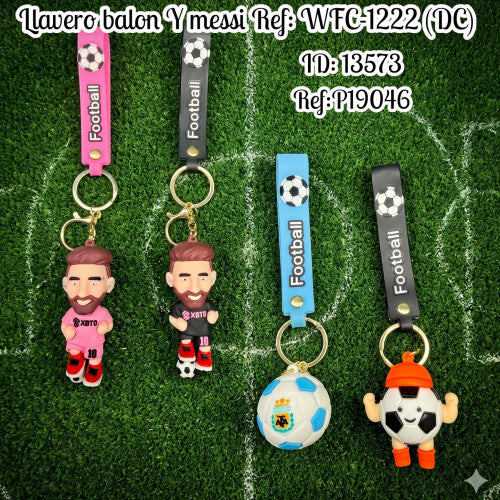 Llavero balon Y messi Ref: WFC-1222 (DC)