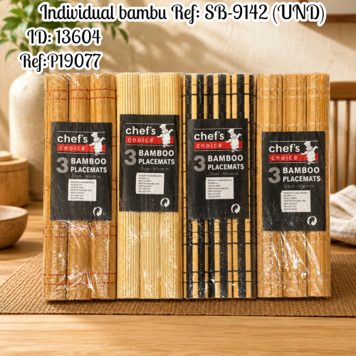 Individual bambu Ref: SB-9142 (UND)