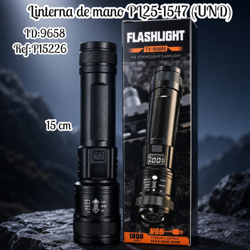 Linterna de mano PL25-1547 (UND)