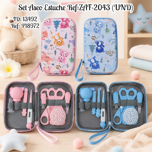 Set Aseo Estuche Ref:ZAF-2043 (UND)