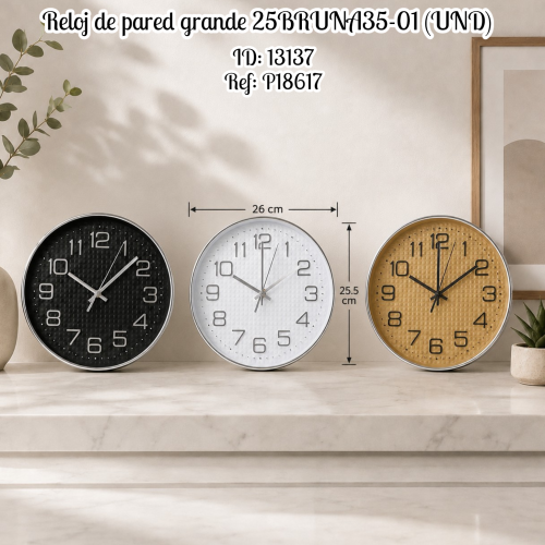 Relojes - 25BRUNA35-01 (UND)
