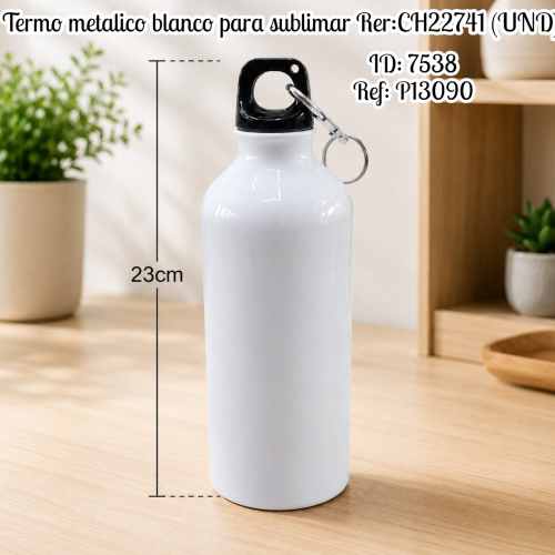 Termo metalico blanco para subimar Rer:CH22741 (UND)