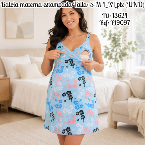 Batola materna estampada Talla: S-M-L-XL ptx (UND)