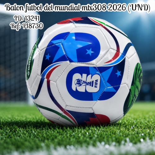 Balon futbol del mundial mtx308 2026 (UND)