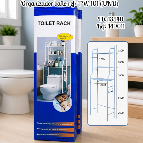 Organizador baño y lavadora ref: TW-101 (UND)