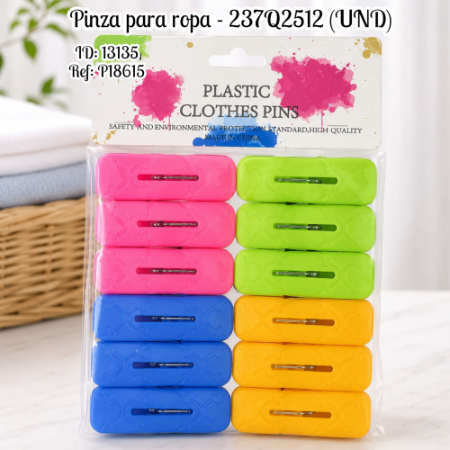Pinza para ropa - 237Q2512 (UND)