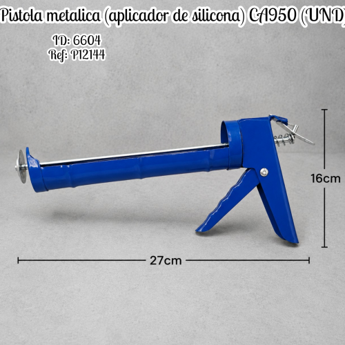 Pistola metalica (aplicador de silicona) CA950 (UND)