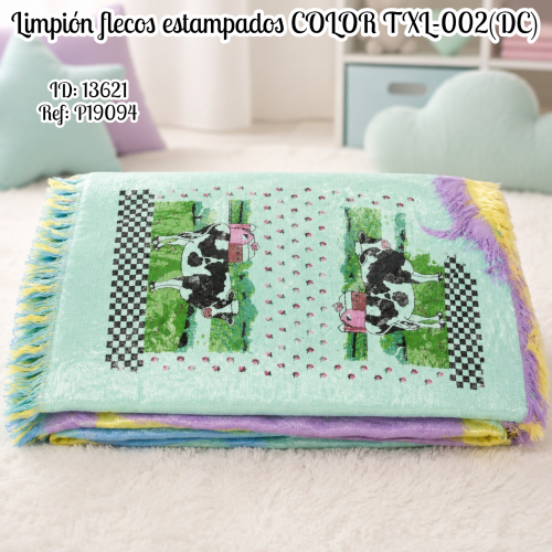 Limpión flecos estampados COLOR TXL-002(DC)