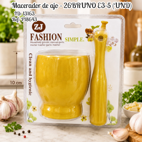Macerador de ajo - 26BRUNO E3-5 (UND)