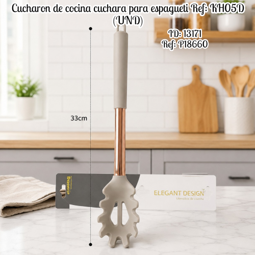 Cucharon de cocina cuchara para espagueti Ref: KH05D (UND)