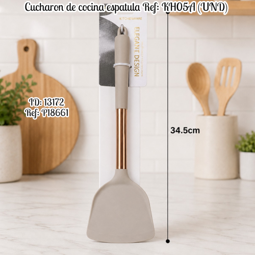 Cucharon de cocina espatula Ref: KH05A (UND)