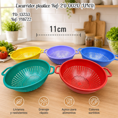 Escurridor plastico Ref: 2D-0020 (UND)