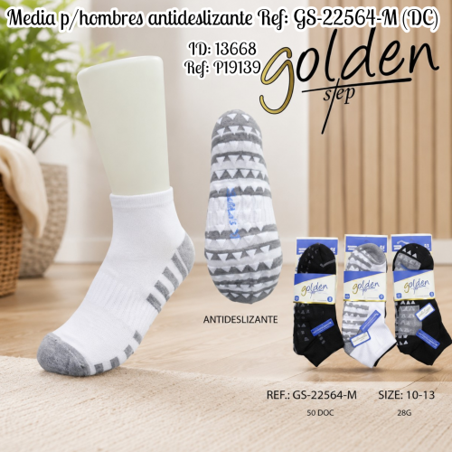 Media p/hombres antideslizante Ref: GS-22564-M (DC)