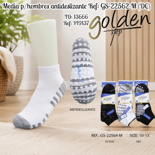 Media p/hombres antideslizante Ref: GS-22562-M (DC)