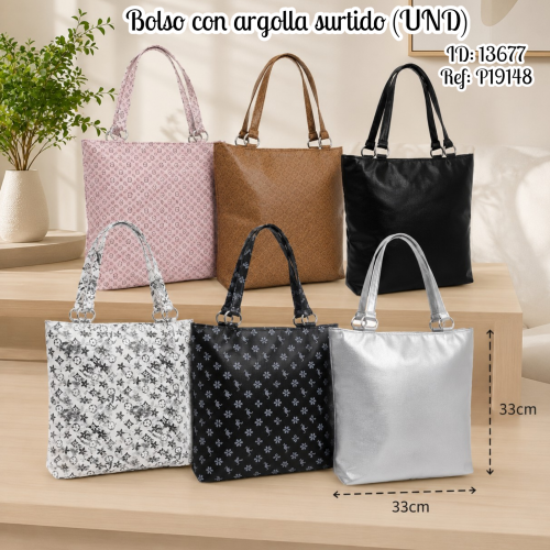 Bolso con argolla surtido (UND)