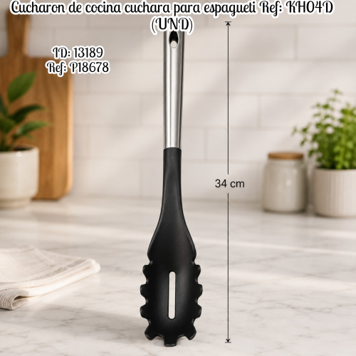 Cucharon de cocina cuchara para espagueti Ref: KH04D (UND)