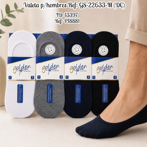 Valeta p/hombres Ref: GS-22633-M (DC)