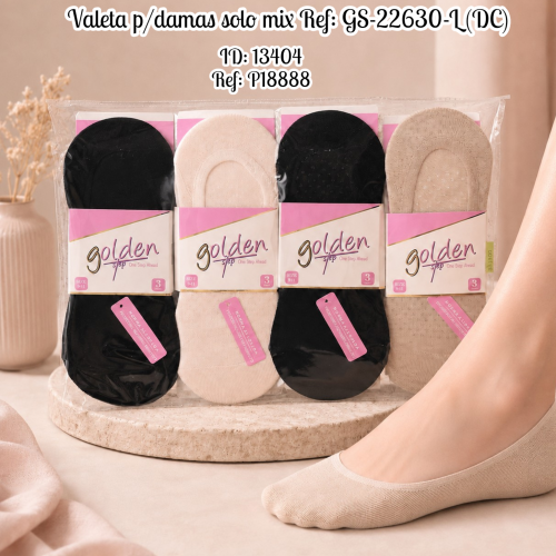 Valeta p/damas solo mix Ref: GS-22630-L (DC)